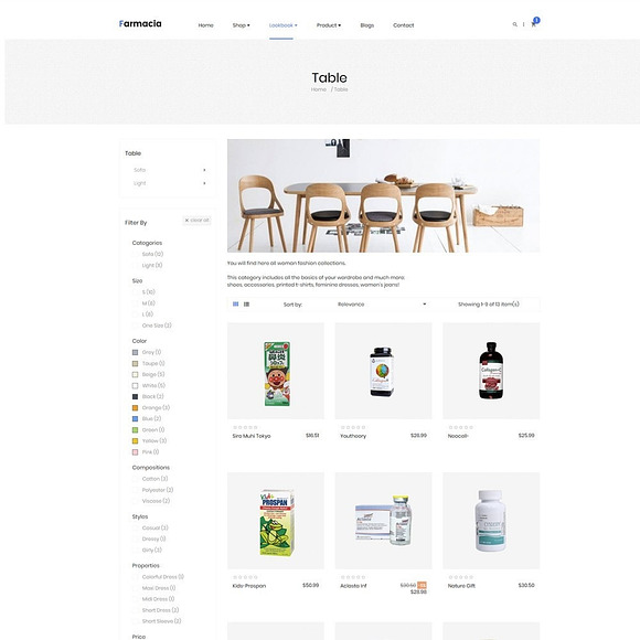 LEO FARMACIA - HEALTHCARE AND MEDICA in Bootstrap Themes - product preview 2