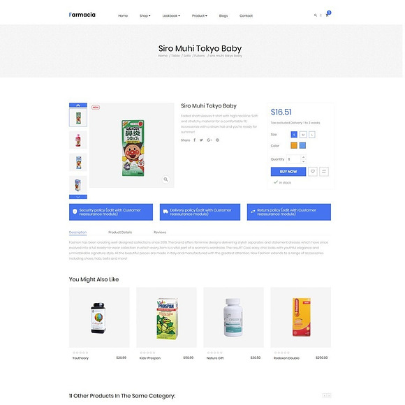 LEO FARMACIA - HEALTHCARE AND MEDICA in Bootstrap Themes - product preview 4