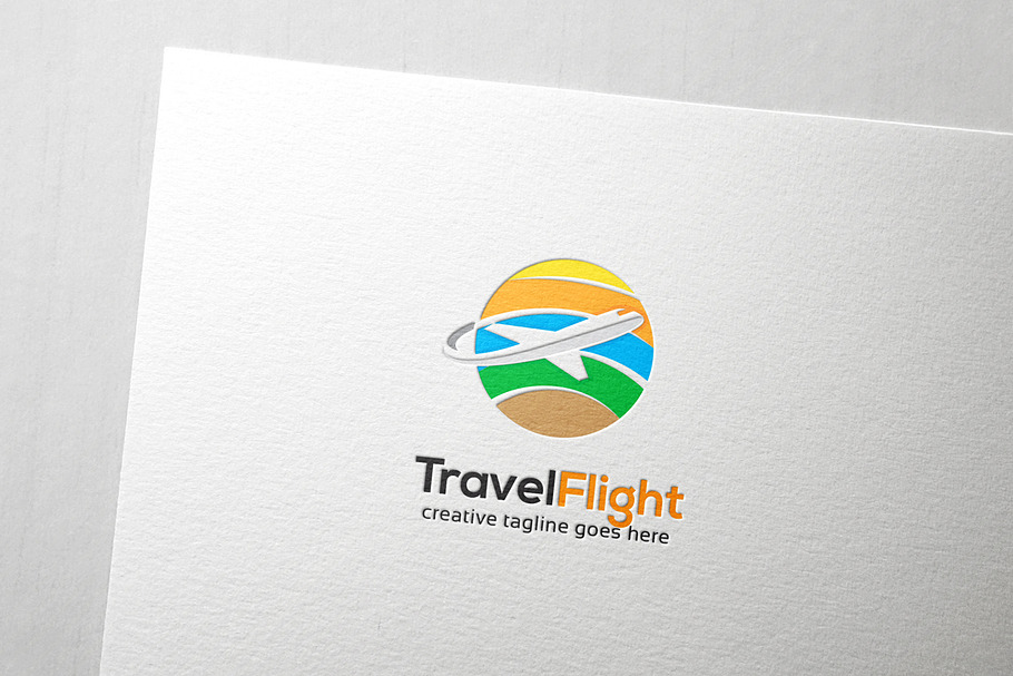 Travel Flight Logo in Logo Templates - product preview 8