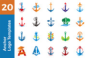 20 Logo Anchor Templates Bundle