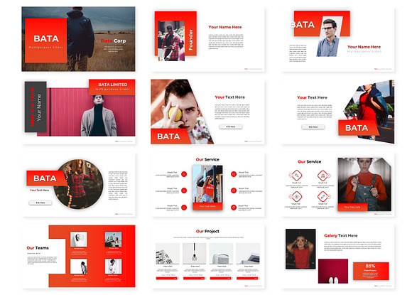 Bata - Keynote Template in Keynote Templates - product preview 2
