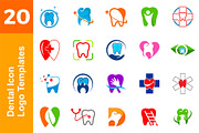 20 Logo Dental Templates Bundle