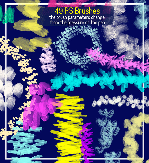 170 Handmade Brushes For Photoshop in Photoshop Brushes - product preview 7