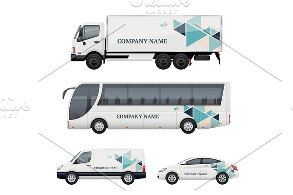 Vehicle branding. Transportation