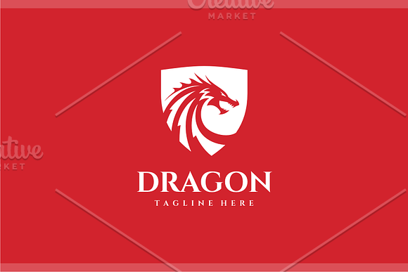 Dragon Logo in Logo Templates - product preview 1