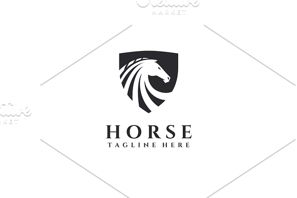 Horse Logo in Logo Templates - product preview 2