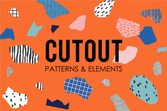 Cutout Petterns & Elenents in Patterns - product preview 12