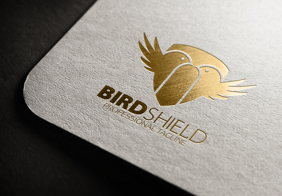 Bird Shield Logo in Logo Templates - product preview 5