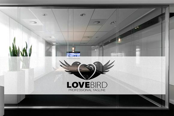 Love Bird Logo in Logo Templates - product preview 1