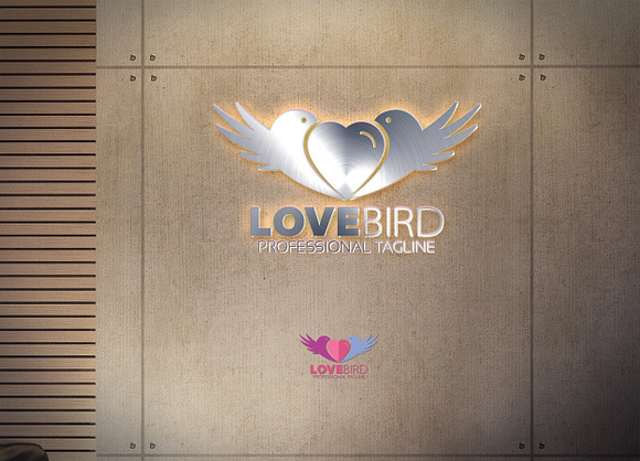 Love Bird Logo in Logo Templates - product preview 7