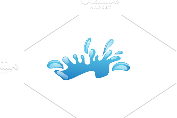 20 Logo Water Splash Templates Bundl in Logo Templates - product preview 1