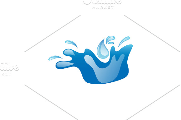 20 Logo Water Splash Templates Bundl in Logo Templates - product preview 11