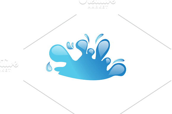 20 Logo Water Splash Templates Bundl in Logo Templates - product preview 13