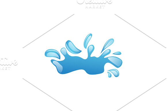 20 Logo Water Splash Templates Bundl in Logo Templates - product preview 15