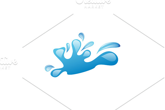 20 Logo Water Splash Templates Bundl in Logo Templates - product preview 18