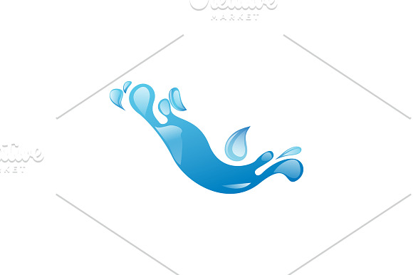 20 Logo Water Splash Templates Bundl in Logo Templates - product preview 19