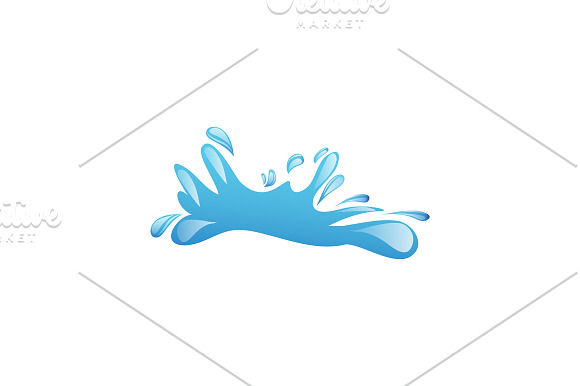 20 Logo Water Splash Templates Bundl in Logo Templates - product preview 20