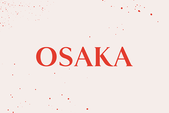 OSAKA | AN ELEGANT SERIF in Elegant Fonts - product preview 8