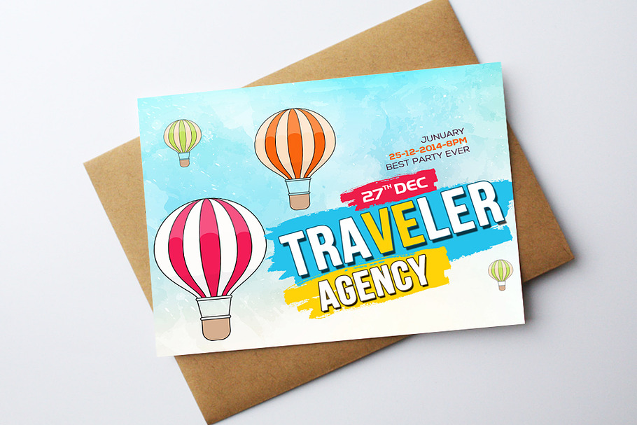 Tour Travel Psd Card Templates in Wedding Templates - product preview 8