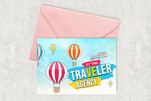 Tour Travel Psd Card Templates in Wedding Templates - product preview 1