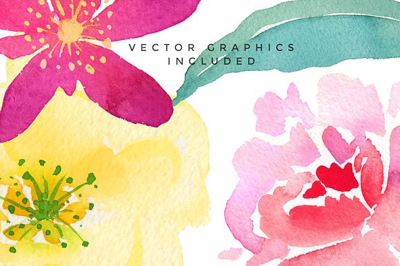 Spring Flower and Animal graphic set in Illustrations - product preview 7