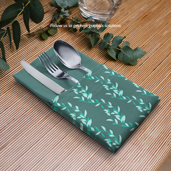 Napkin Mockups Set in Product Mockups - product preview 6
