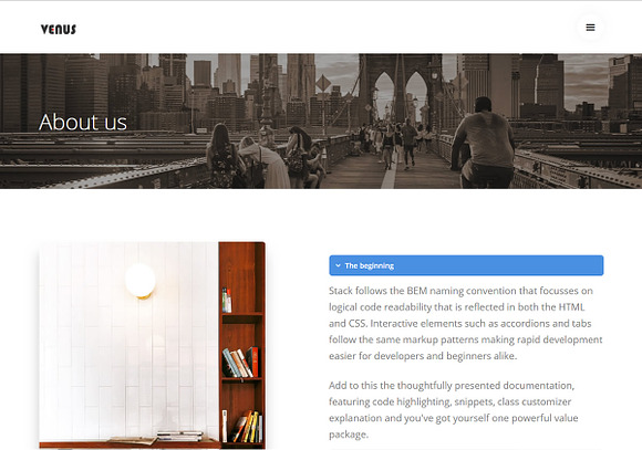 Venus - HTML Multipurpose Template in HTML/CSS Themes - product preview 11