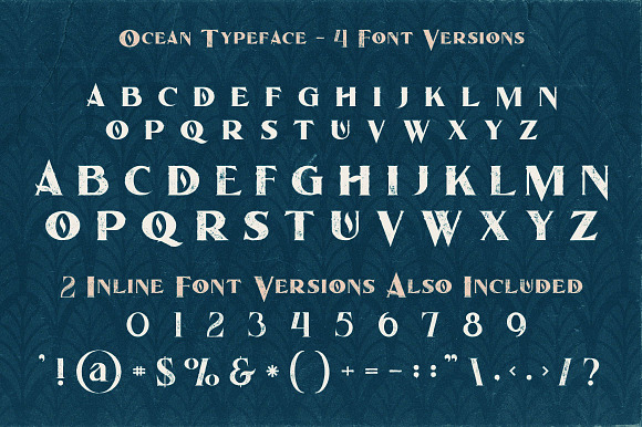 Ocean - Display Font in Display Fonts - product preview 4