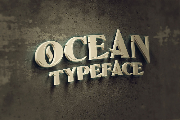 Ocean - Display Font in Display Fonts - product preview 7