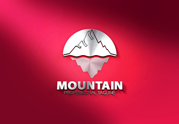 Mountain Logo in Logo Templates - product preview 3