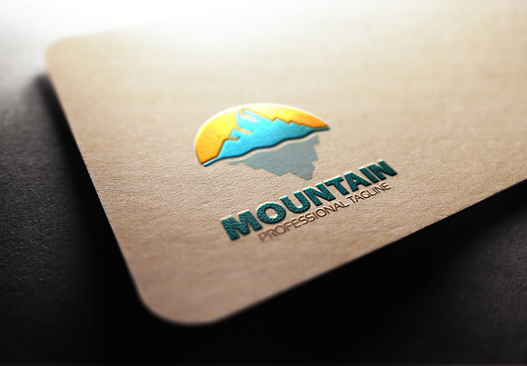 Mountain Logo in Logo Templates - product preview 4