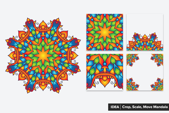 Mandala Vector Ornaments Bundle in Illustrations - product preview 3