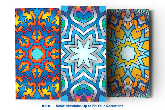 Mandala Vector Ornaments Bundle in Illustrations - product preview 6
