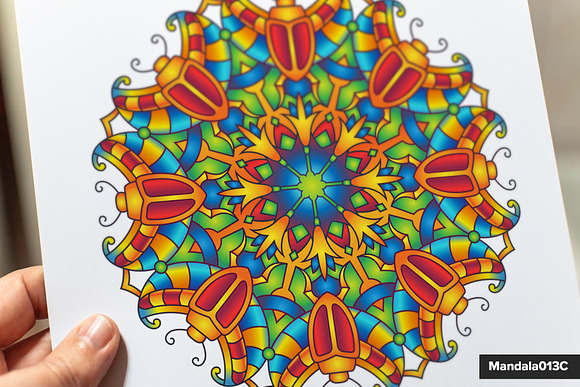 Mandala Vector Ornaments Bundle in Illustrations - product preview 17