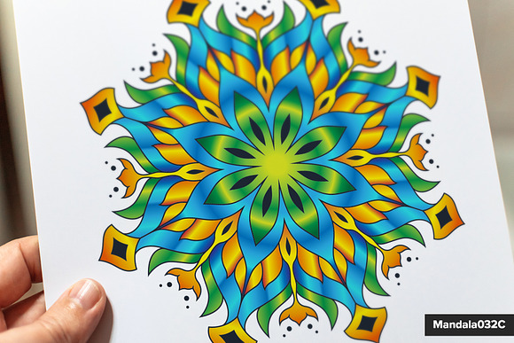 Mandala Vector Ornaments Bundle in Illustrations - product preview 21