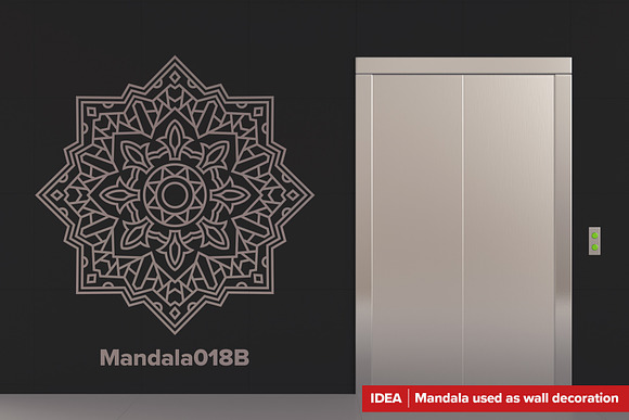 Mandala Vector Ornaments Bundle in Illustrations - product preview 40