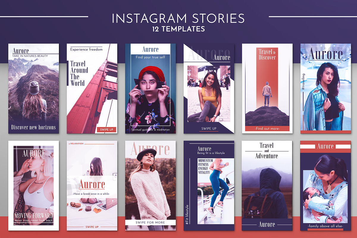 Instagram Story Template Kit in Instagram Templates - product preview 8