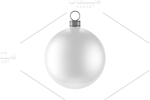 Christmas Ball Decoration PSD Mockup in Product Mockups - product preview 3
