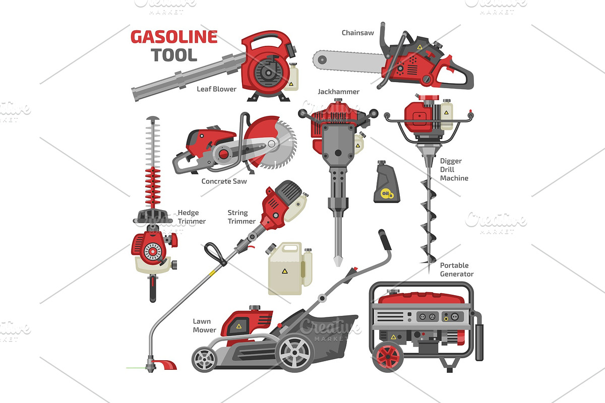 Power tools vector electric in Illustrations - product preview 8