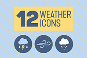 12 Weather Icons