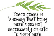 Peace Quote Michelle D. Craig