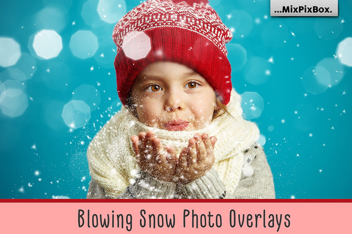Blowing Snow Photo Overlays in Photoshop Layer Styles - product preview 8