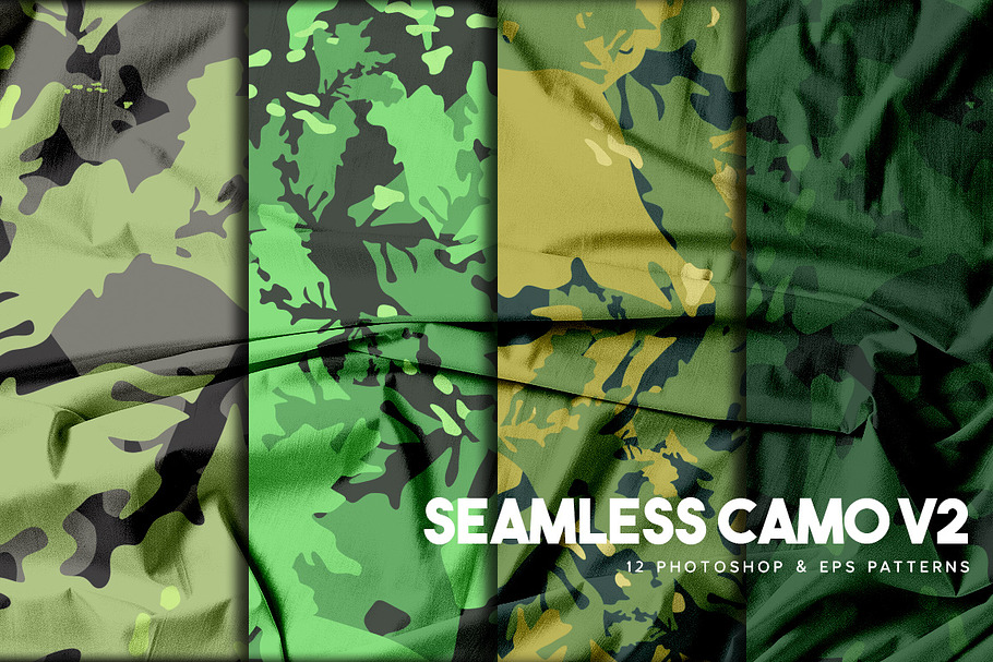 Seamless Camo V2 in Patterns - product preview 8