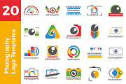 20 Logo Photography Templates Bundle