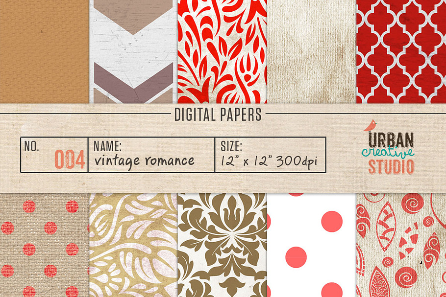 Vintage Romance Di in Patterns - product preview 8