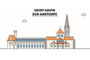 Abbey Church Of Saint-Savin - Sur