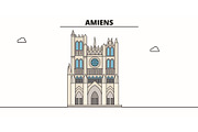 Amiens Cathedral  line trave