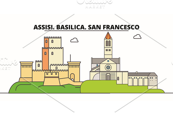 Assisi. Basilica. San Francesco -
