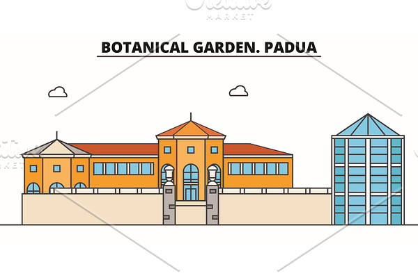 Botanical Garden. Padua line travel