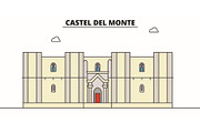 Castel Del Monte line travel